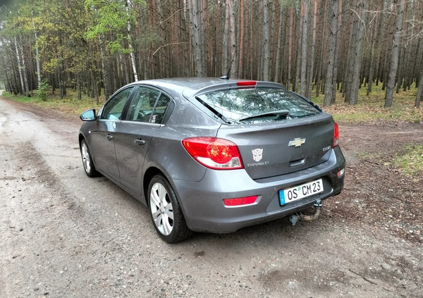 Chevrolet Cruze cena 16900 przebieg: 210000, rok produkcji 2011 z Gniewkowo małe 16